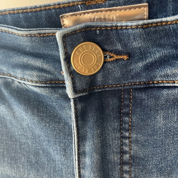 KUT FROM THE KLOTH CHARLIZE HIGH RISE FAB AB CIGARETTE JEANS SZ 4 EUC - Picture 5 of 13